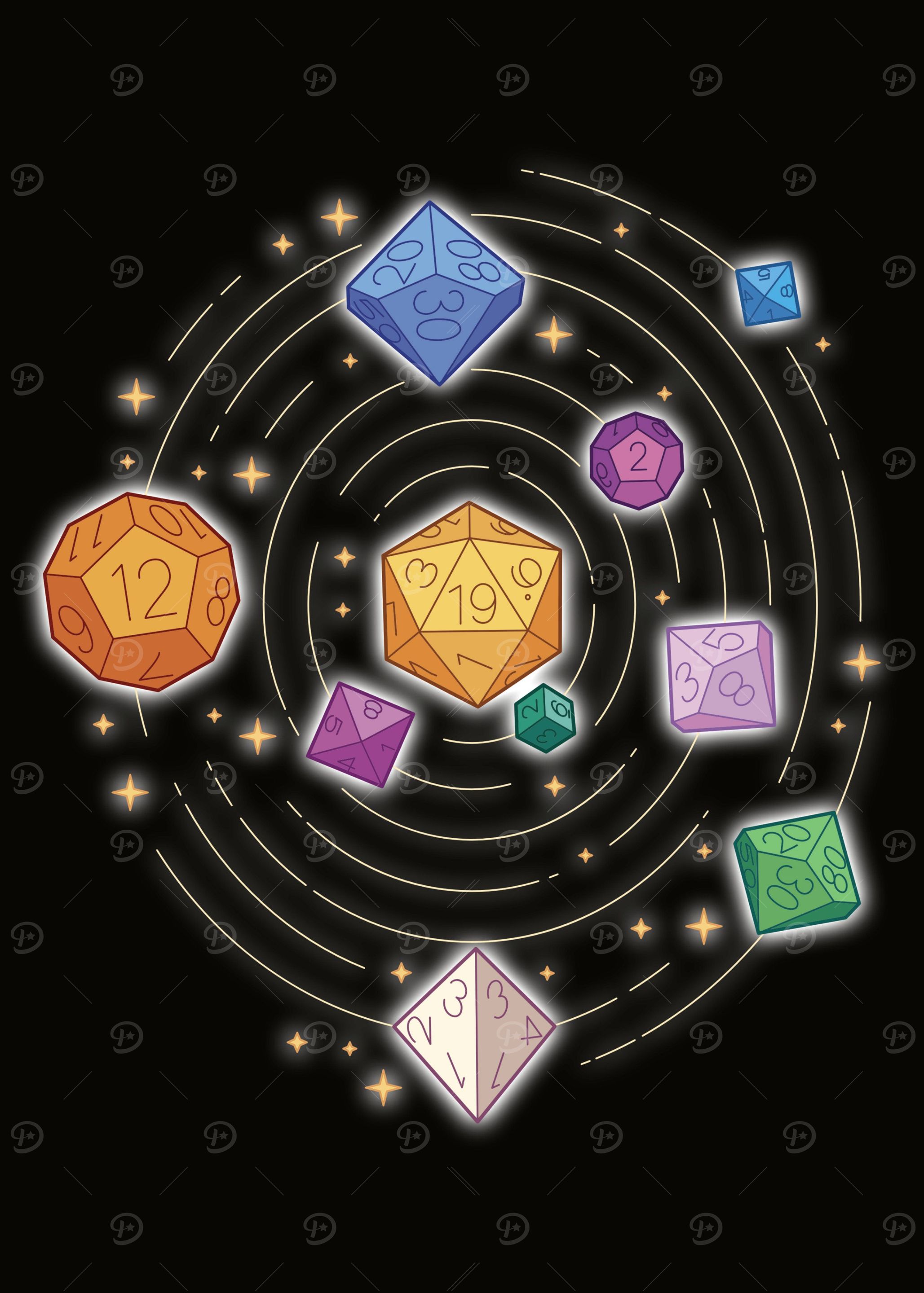 Dice cosmos