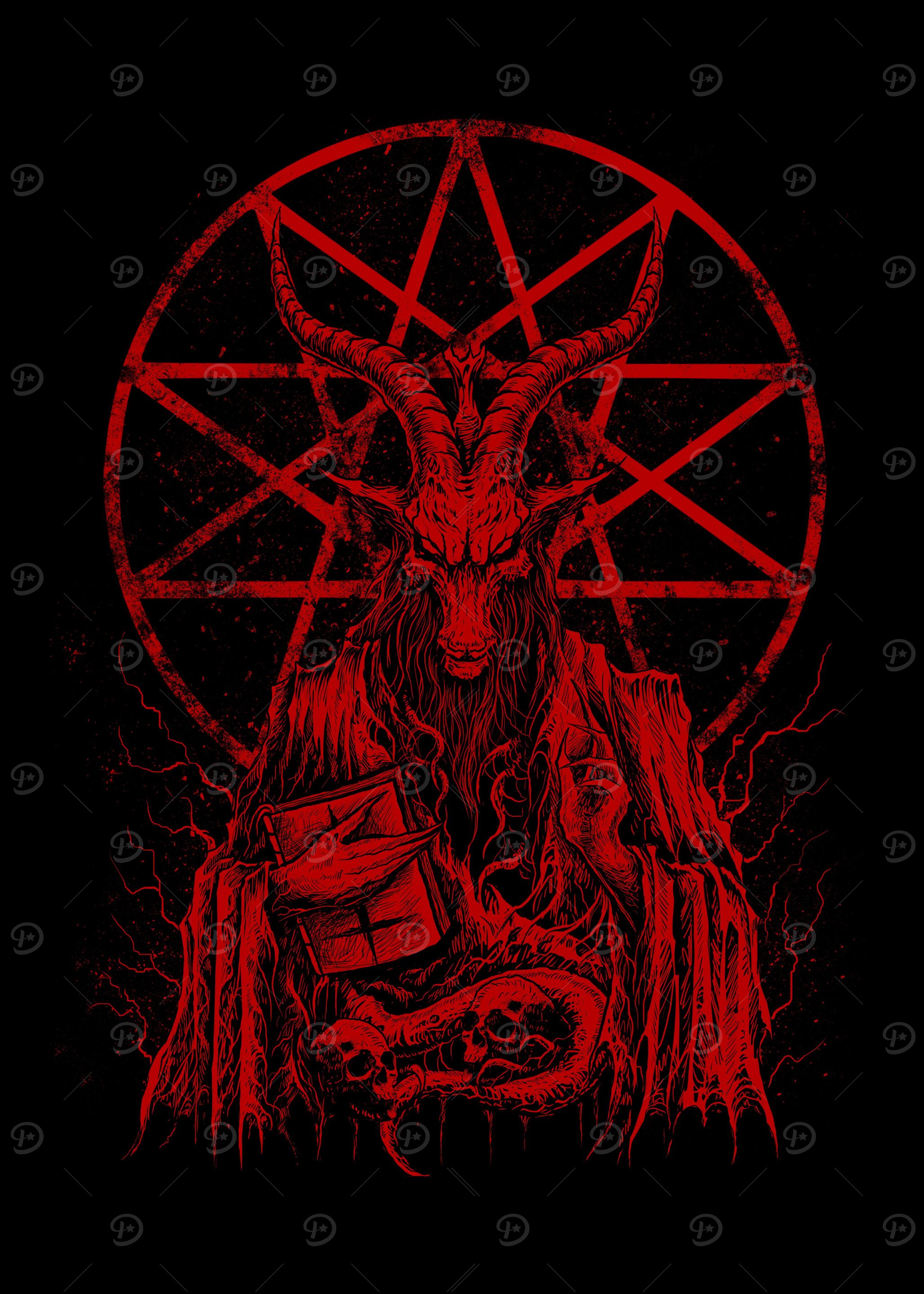 Dark Gothic 666 Baphomet