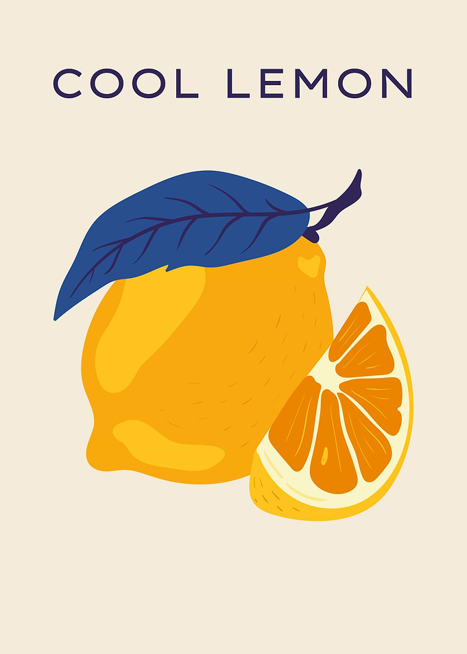 Cool Lemon Dining decor
