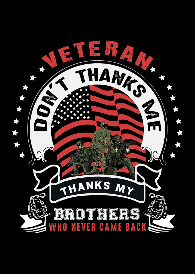 Veteran do not thanks me