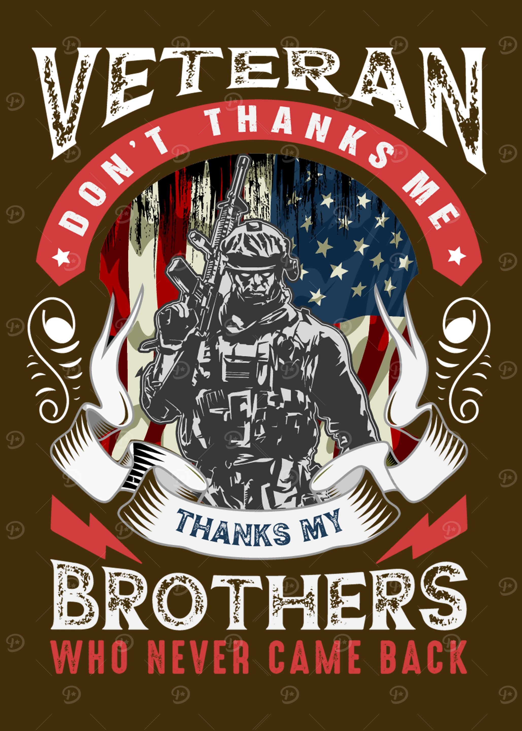 Veteran do not thanks me