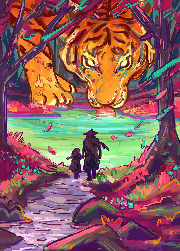 Neon Tiger Forests