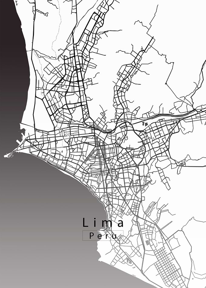 Lima City Map
