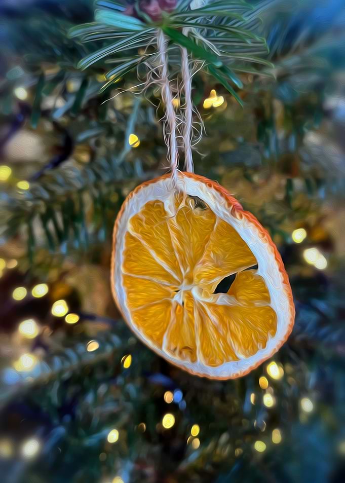 Lemon and glitter