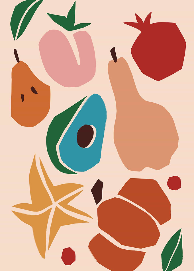 Vegetables kitchen decor