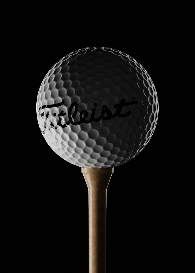 Realistic Golf Ball