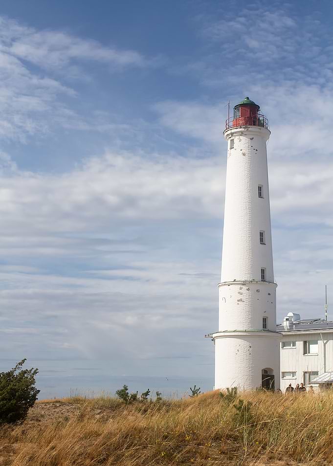 Lighthouse on an island