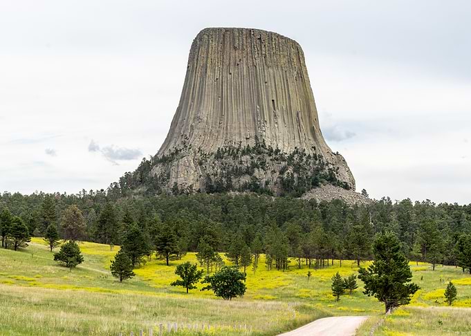 Devils Tower in Wyoming