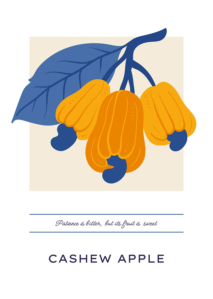 Cashew apple home decor