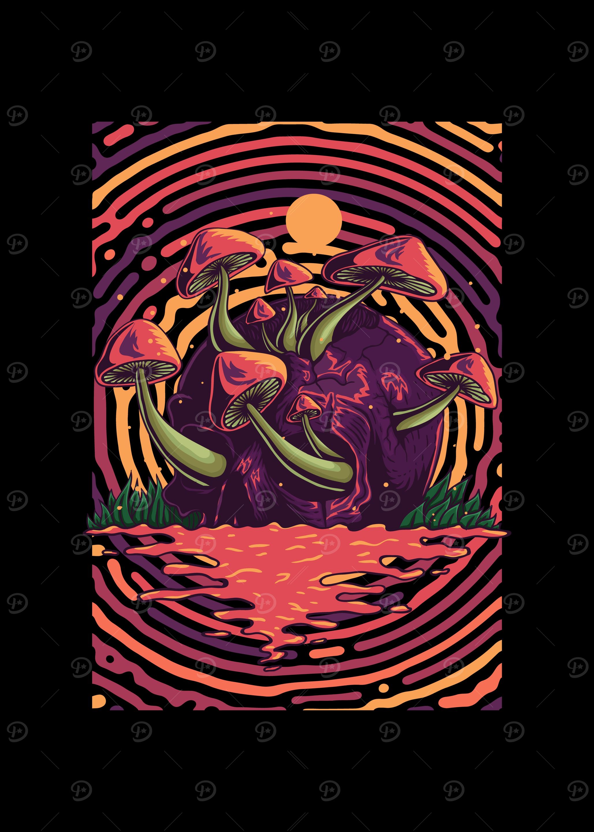 Mushroom Skull