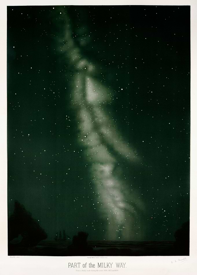 Trouvelot Milky Way