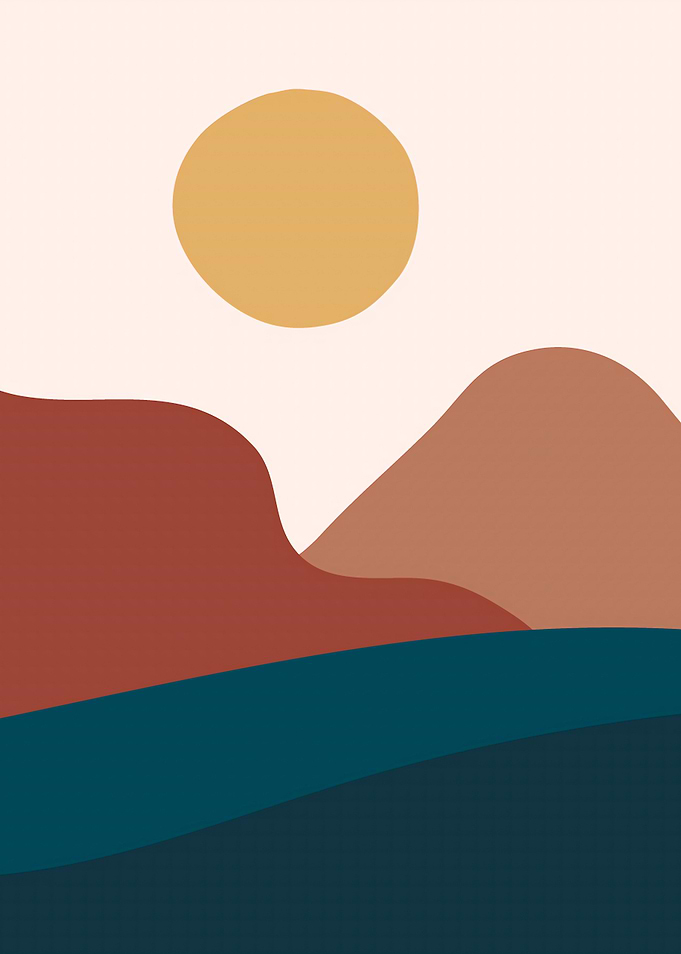 minimalist landscape