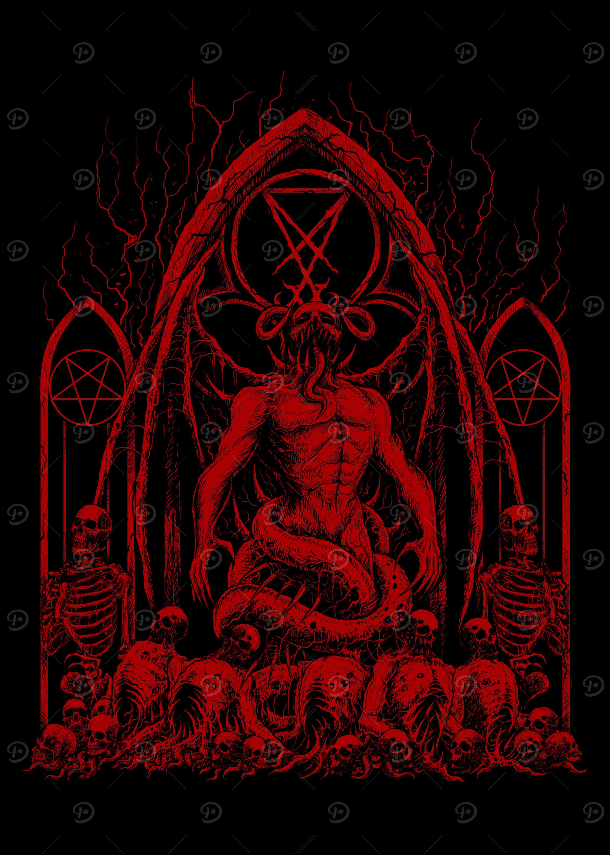 Gothic 666 Demon Lucifer