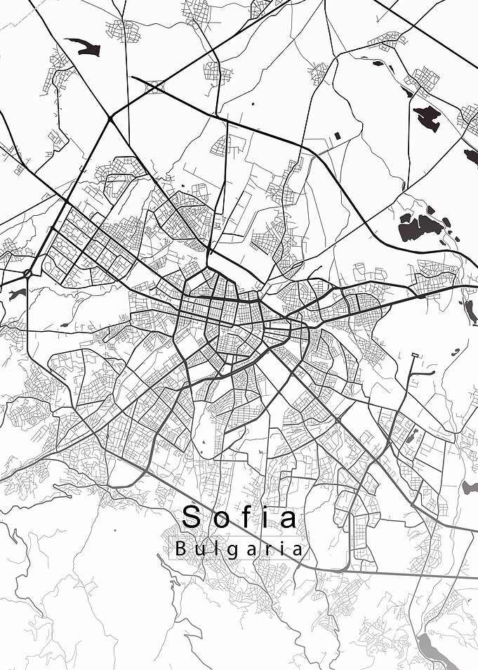 Sofia City Map