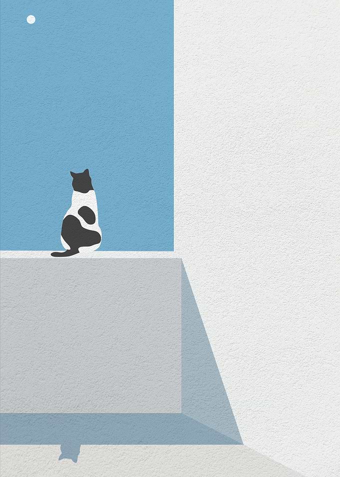 Daydreaming in the corner
