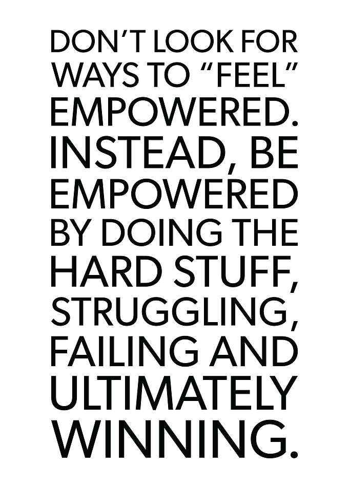 Be Empowered By Winning