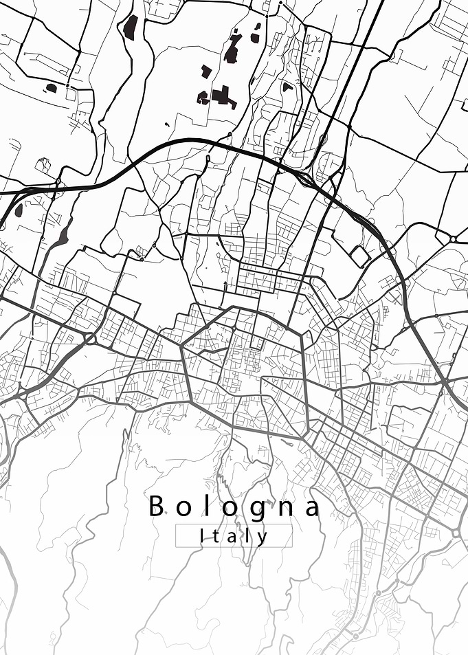 Bologna City Map