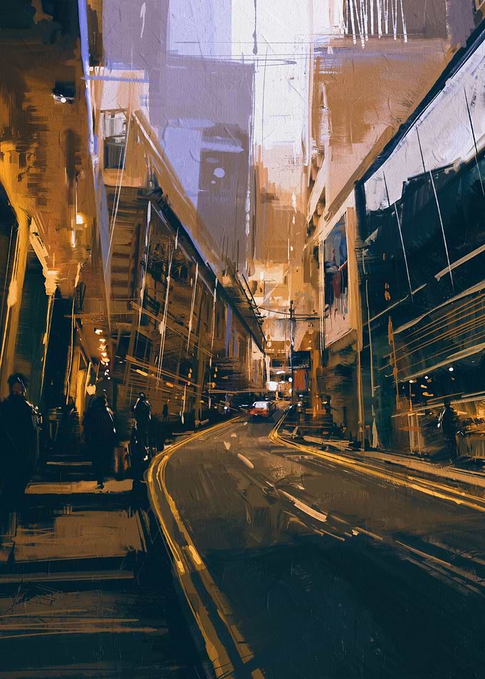 streets of the city
