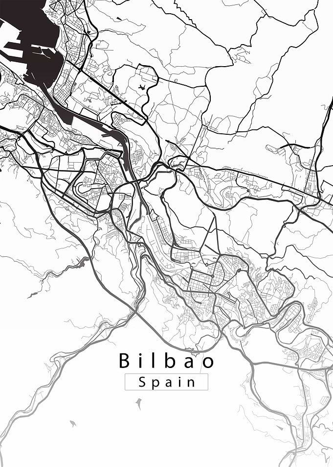 Bilbao City Map