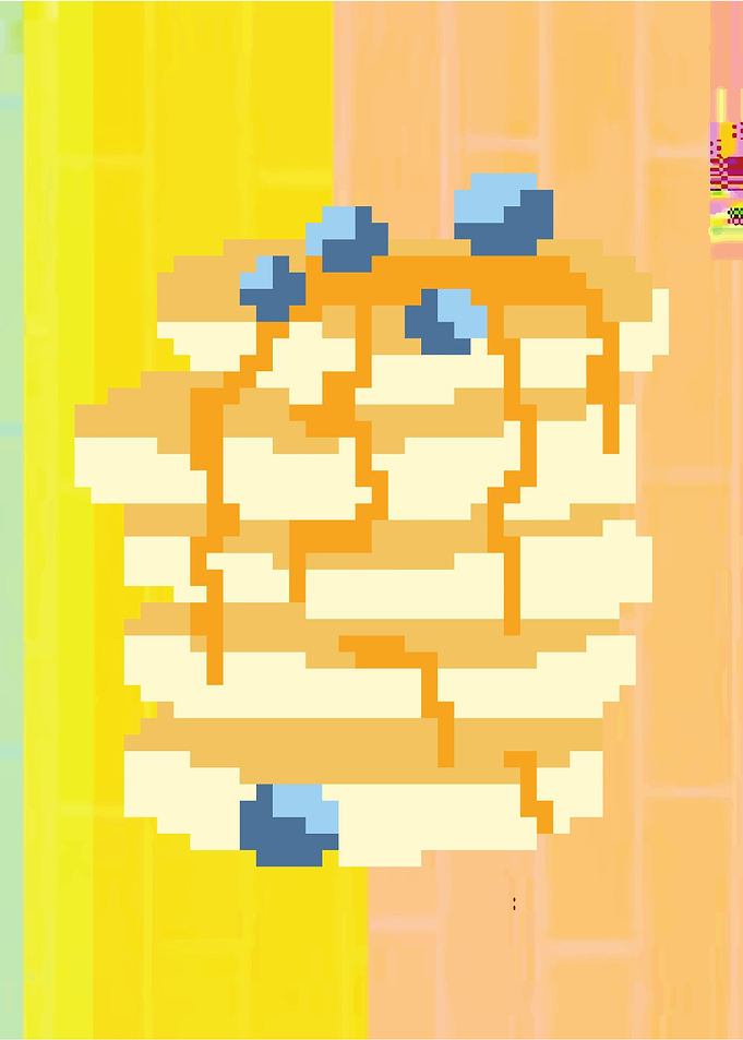 Pancake Pixel Art