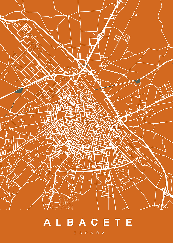 ALBACETE Map SPAIN