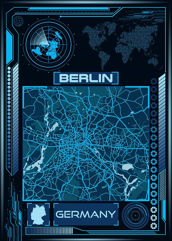 Berlin Map Germany