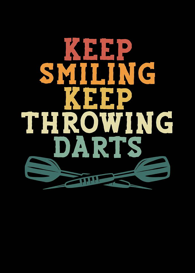 Keep smiling keep trowing
