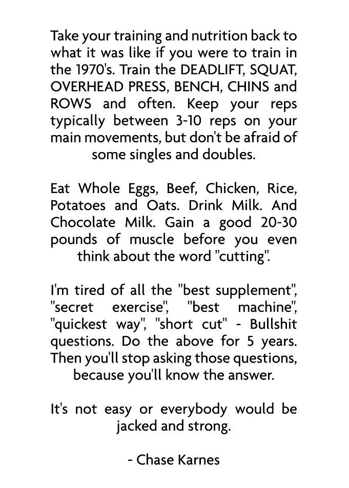 Strength Training Advice