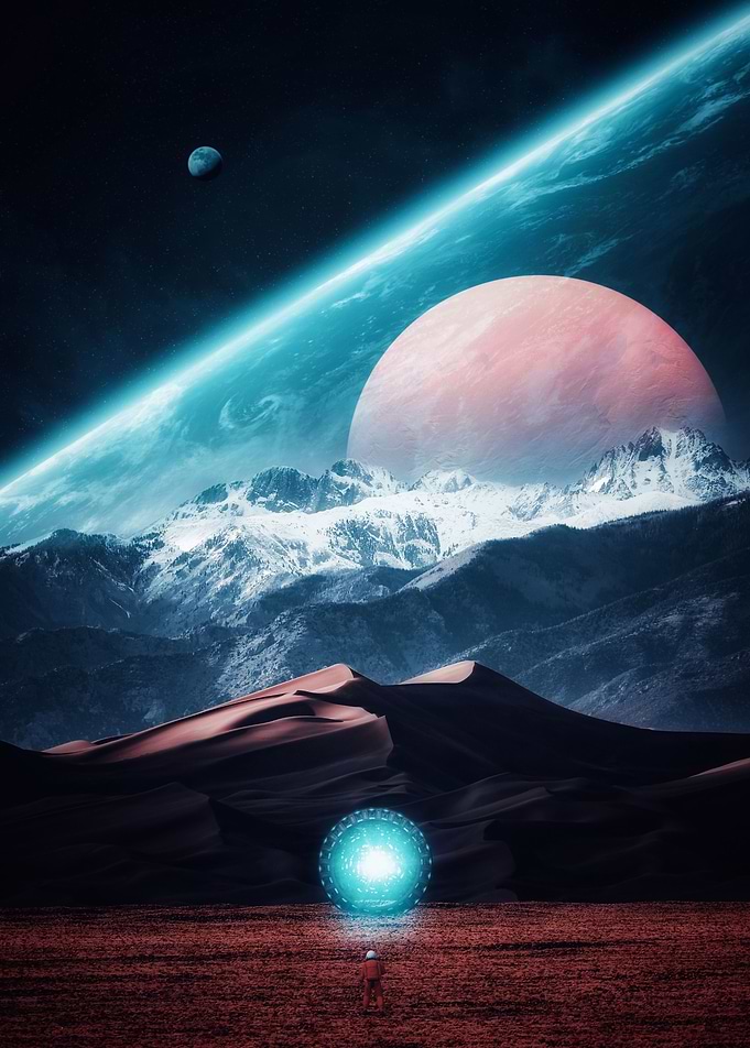 Stargate Astronaut Portal