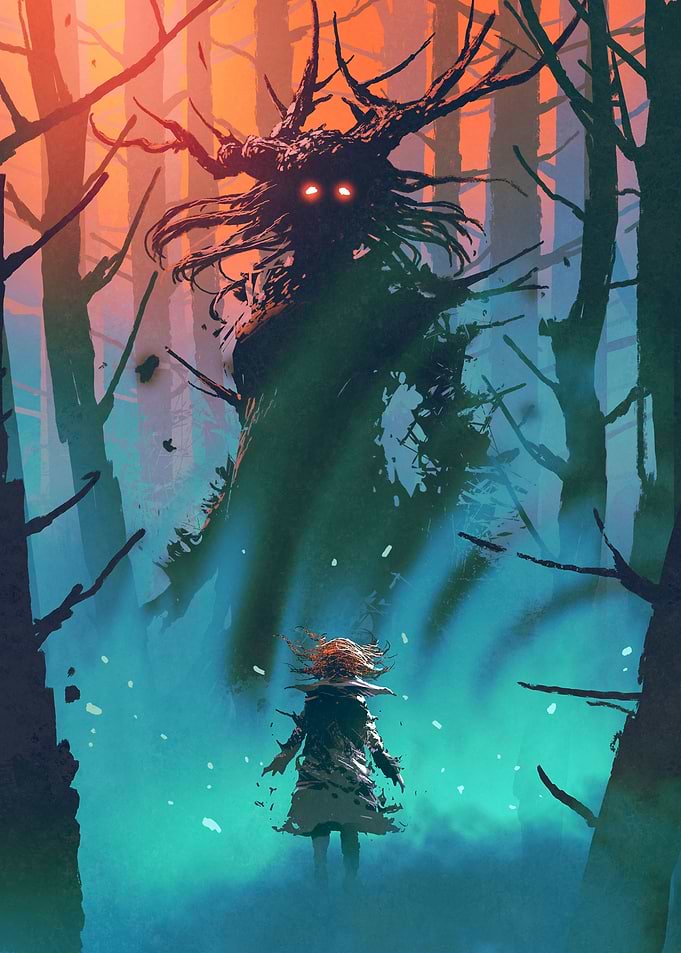 What lurks in the woods