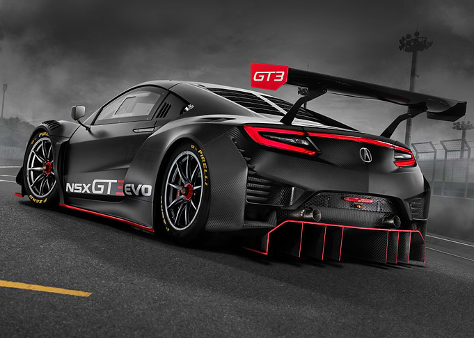 Honda NSX Acura GT3 Car