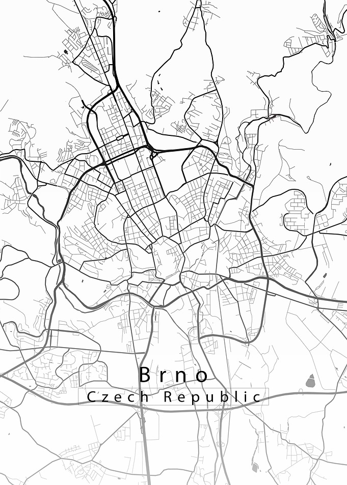 Brno City Map