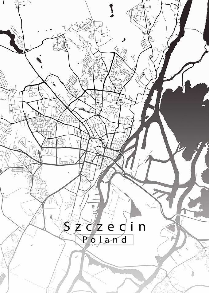 Szczecin City Map