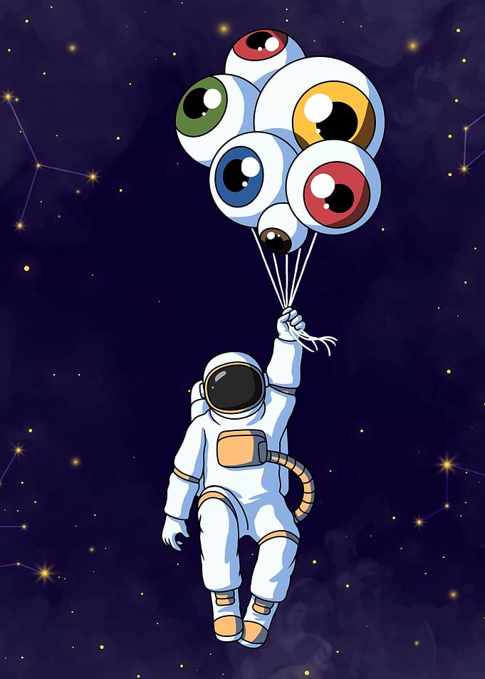 Weirdcore Astronaut