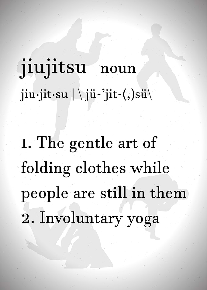 Jiu Jitsu Dictionary Fun