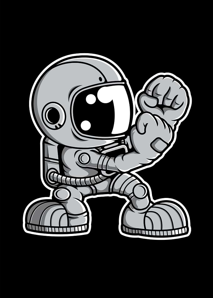 ASTRONAUT FIGHTING IRISH