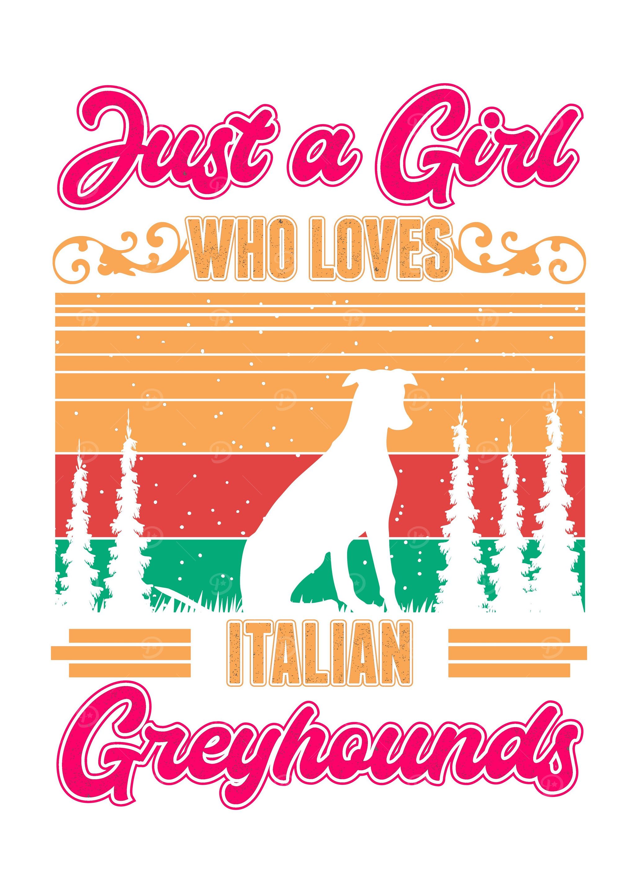Italian Greyhound Girl