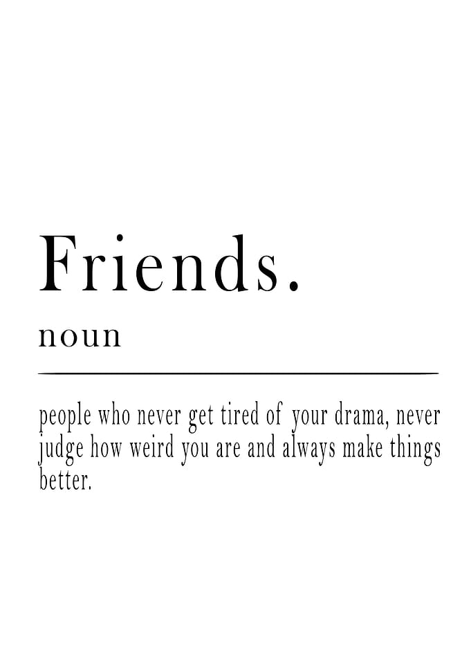 Friends Definition