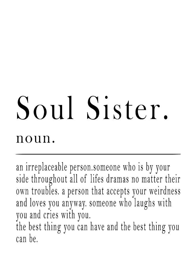 Soul Sister Definition