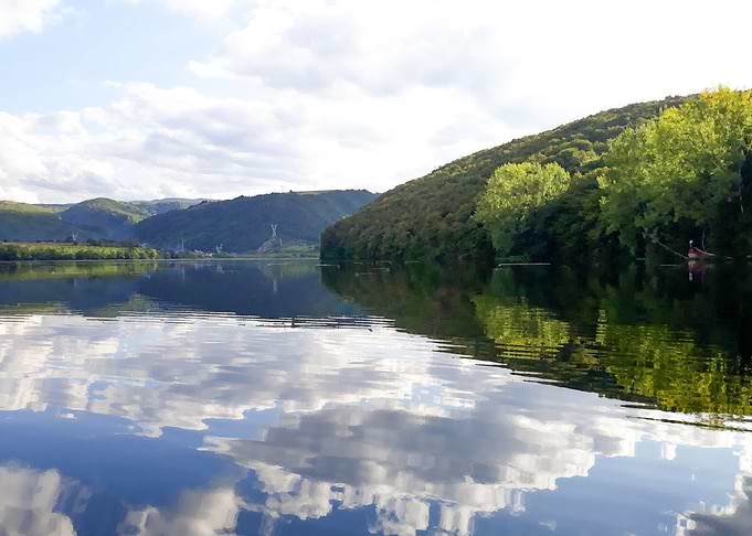Summer magic lake