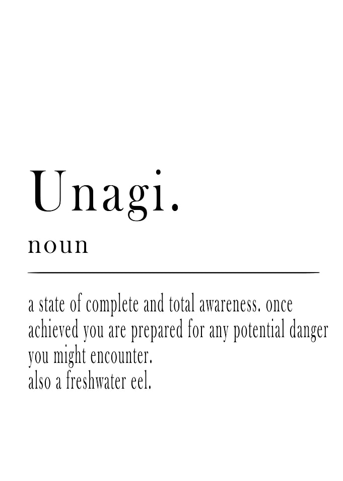 Unagi Definition