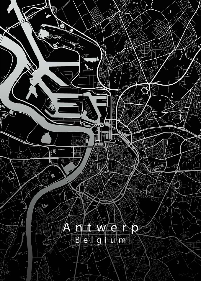 Antwerp City Map