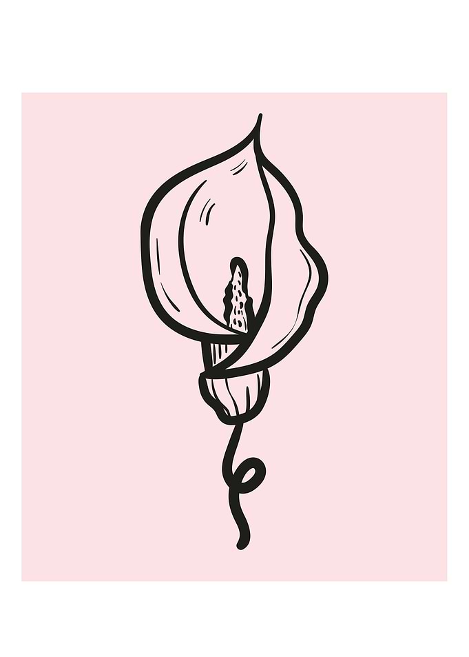 Botanical Abstract flower