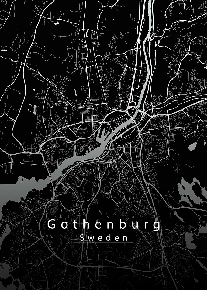 Gothenburg City Map