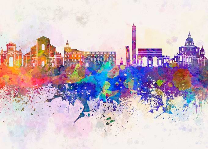 Bologna skyline