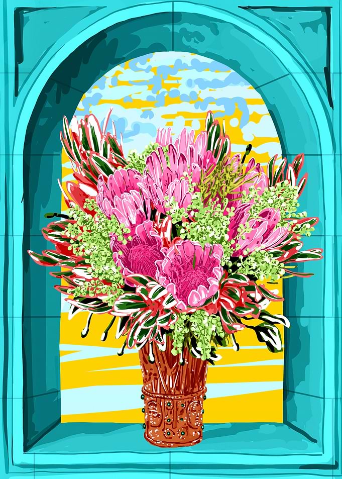 The Good Vibes Flower Pot