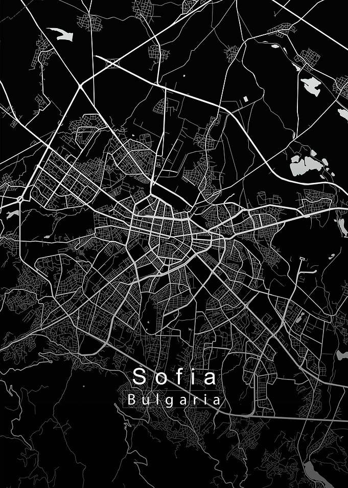 Sofia City Map