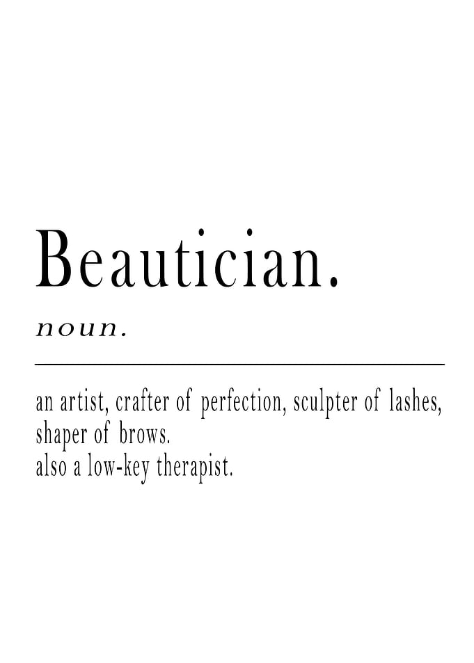 Beautician Definition