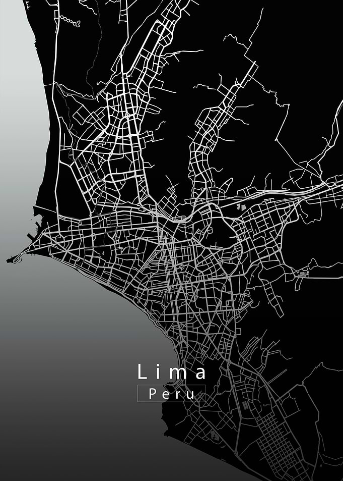 Lima City Map