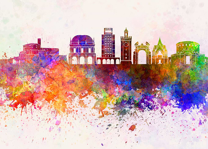 Brescia skyline